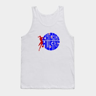 Defunct Chicago Hustle WBL Basketball 1981 Tank Top